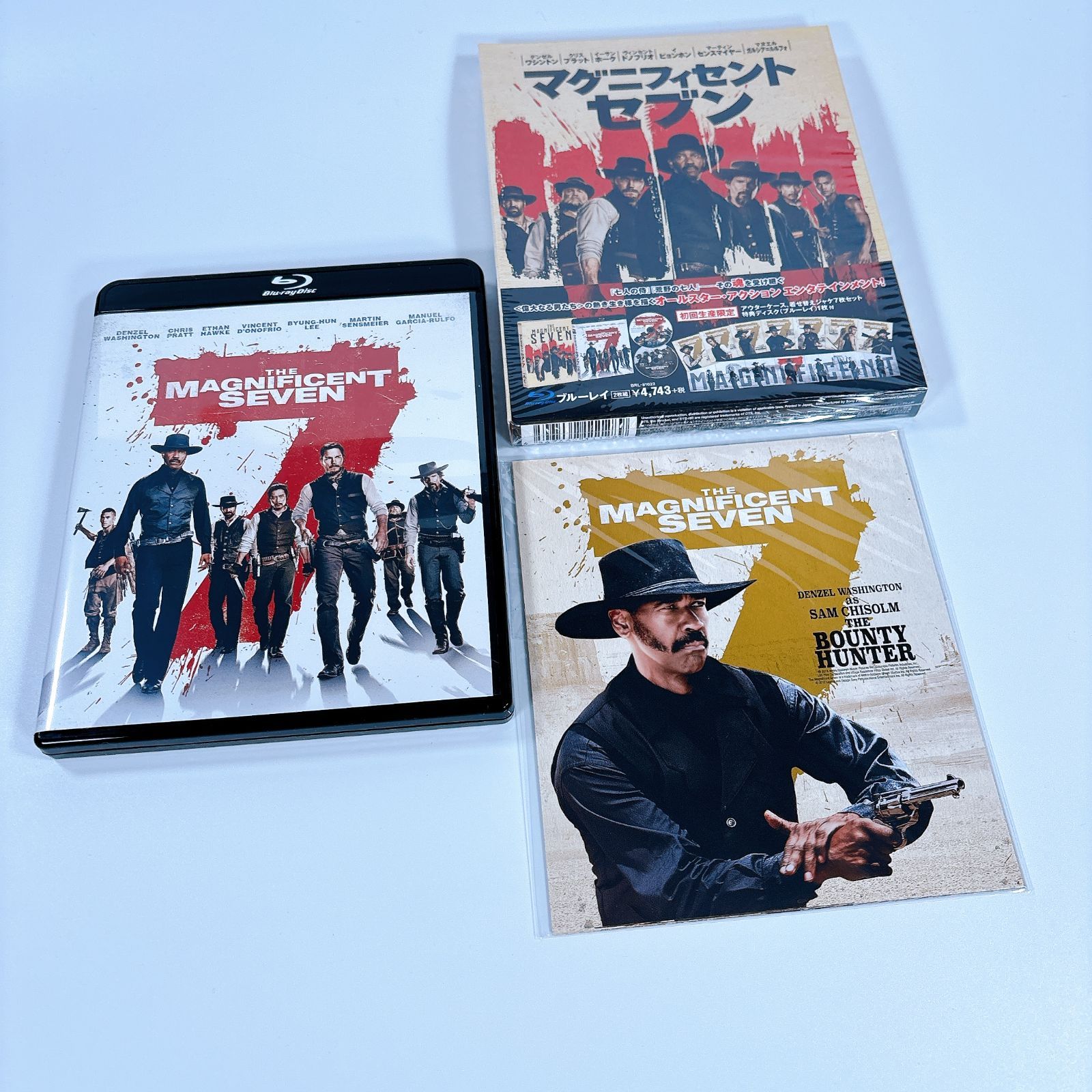 マグニフィセント・セブン ブルーレイ 初回生産限定盤 2枚組 外箱付 美 