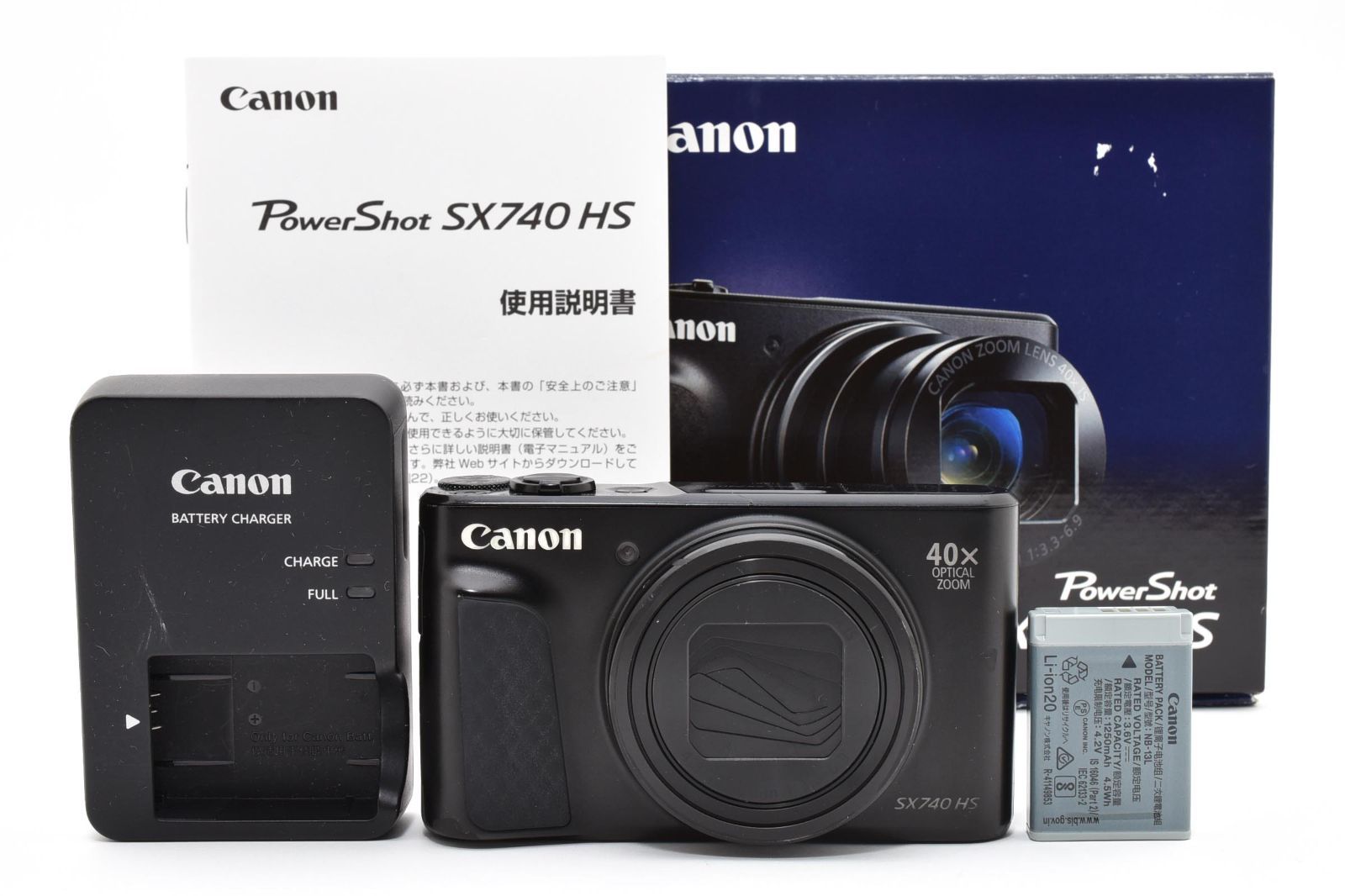 ☆元箱付☆キヤノン Canon PowerShot SX740 HS コンデジ ジャンク
