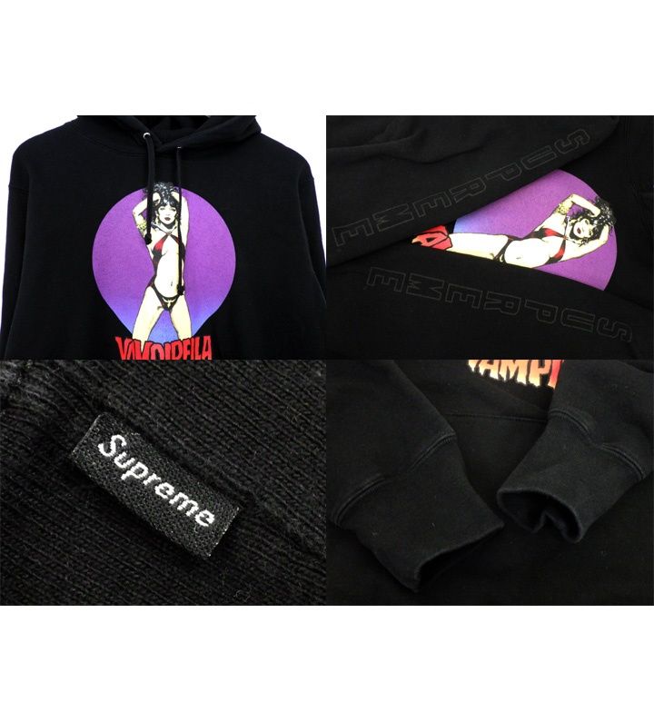 Supreme Vampirella シュプリーム　ヴァンパイア パーカー シュプリーム Supreme 17SS 【 Vampirella Hooded Sweatshirt