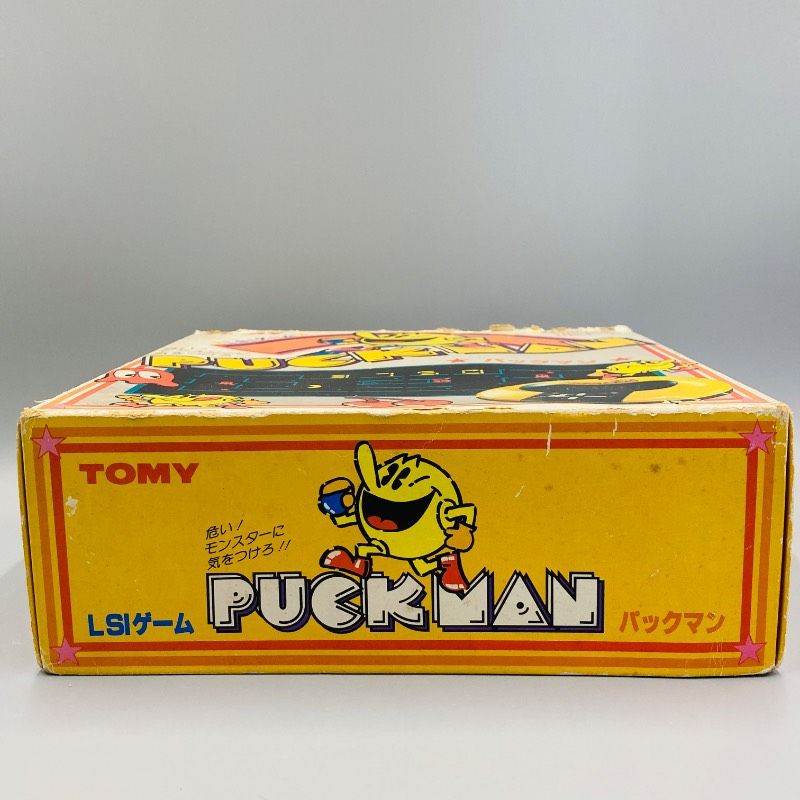 動作確認済み】【箱／取説付き】トミー LSIゲーム パックマン PUCK MAN