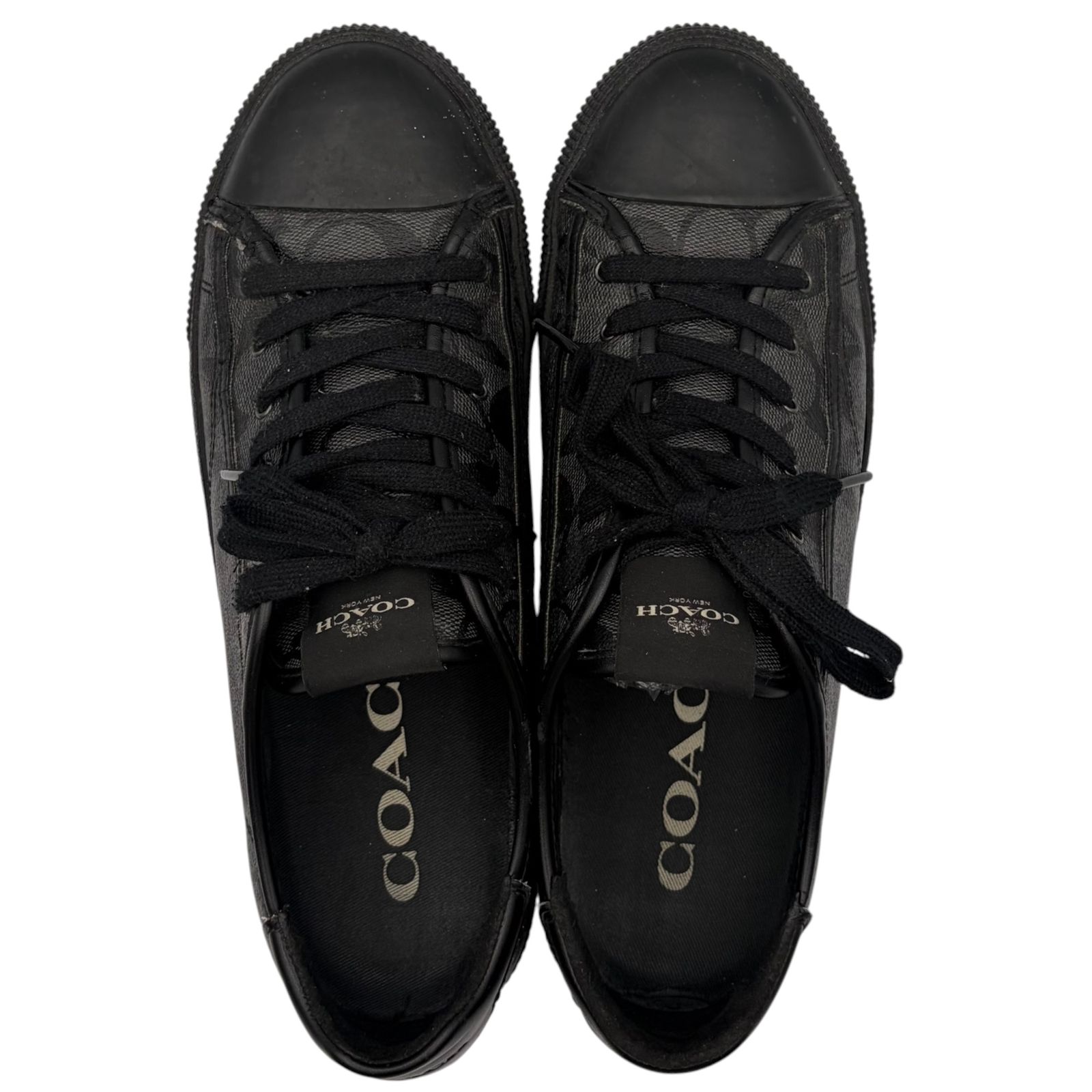 COACH(コーチ) Signature Low-Top Sneakers シグネチャー ローカット 