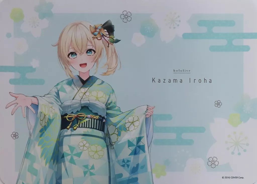 【中古】卓上マット 風真いろは ラバーマット 「バーチャルYouTuber ホロライブ ほろ～かる京都篇」