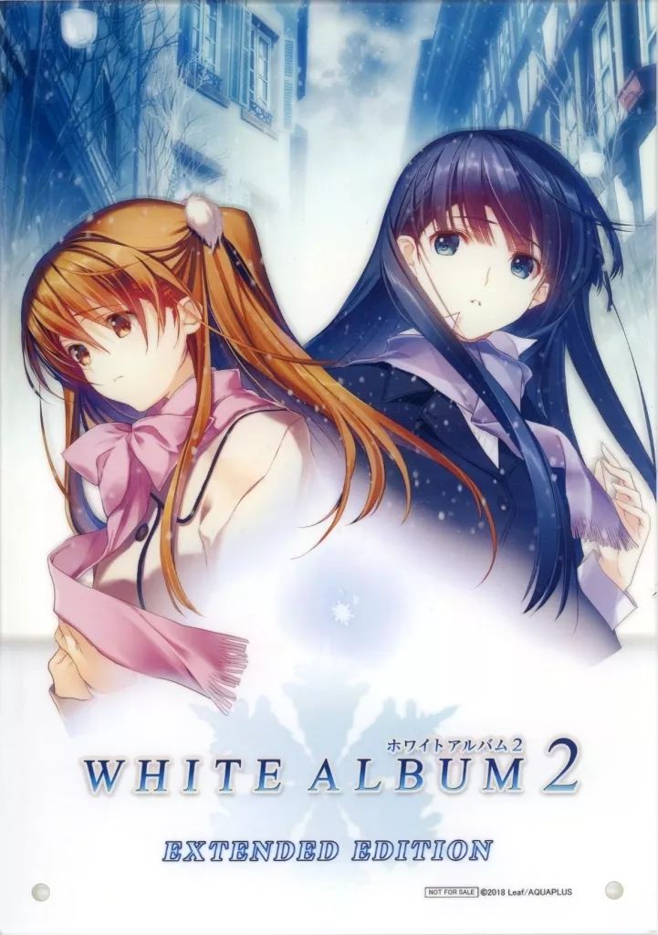 [Used] Acrylic Stand/Acrylic Panel Ogiso Yukina & Touma Kazusa Original A4 Acrylic Panel “PC Soft WHITE ALBUM2 EXTENDED EDITION” Gecchu Shop Purchase Bonus