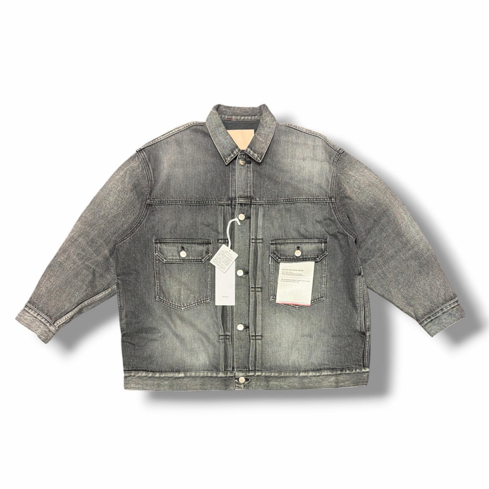 参考上代48400円 未使用 Graphpaper 26SS Selvage Denim Jacket 