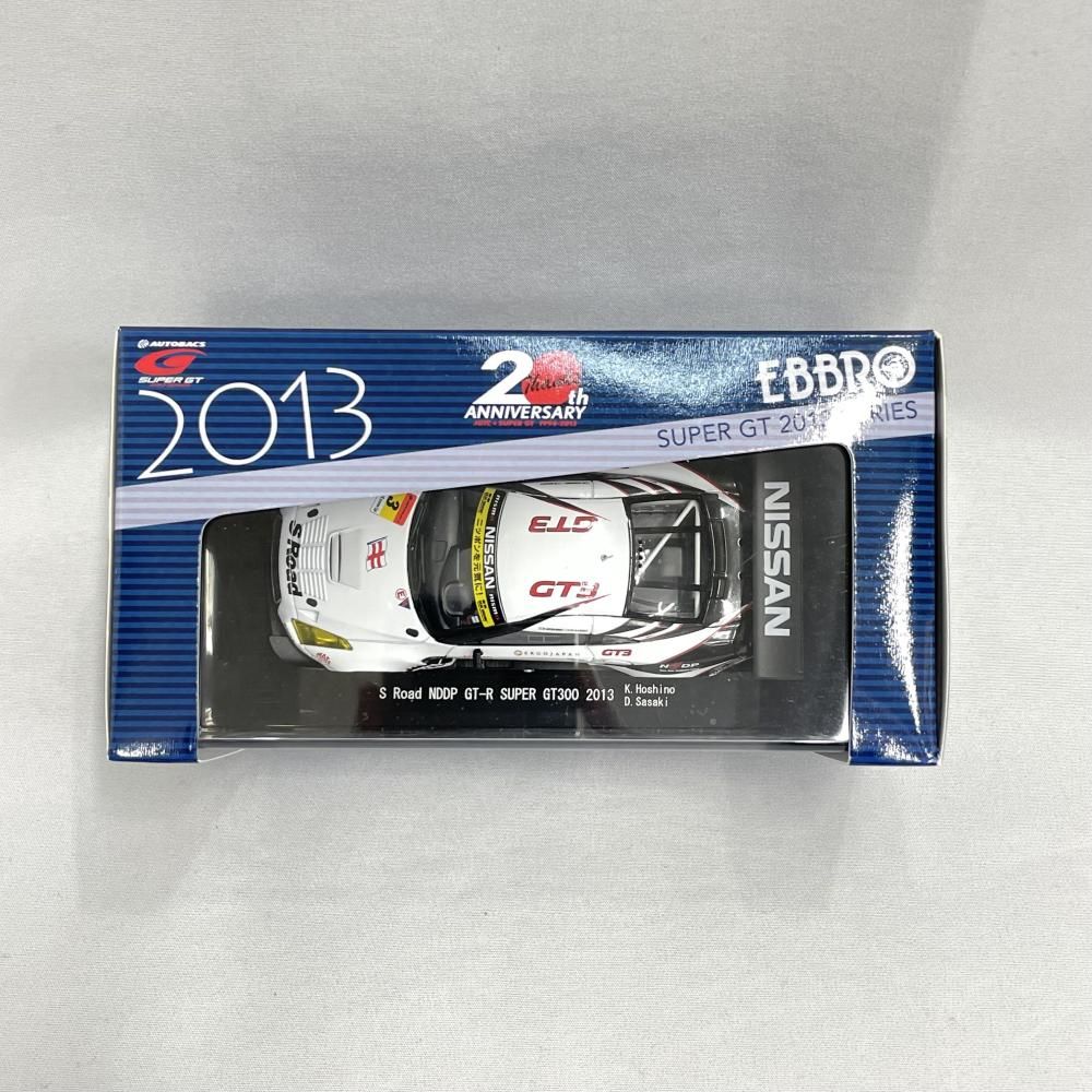 中古】1/43 ｴﾌﾞﾛ S Road NDDP GT-R SUPER GT300 2013 No.3 (WHITE)[79