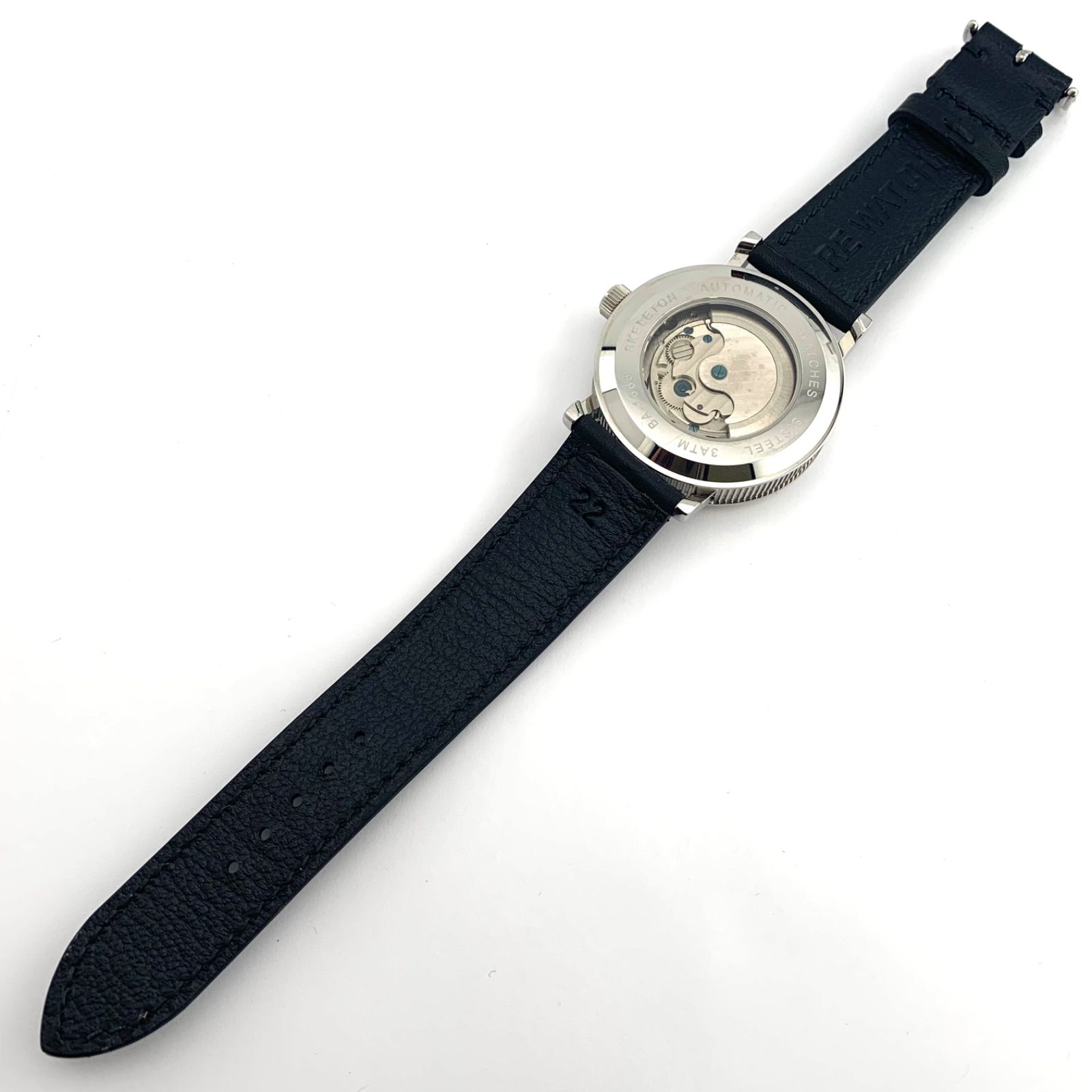 新品】BROOKIANA BA-1668 自動巻き時計 ブラック - メルカリ