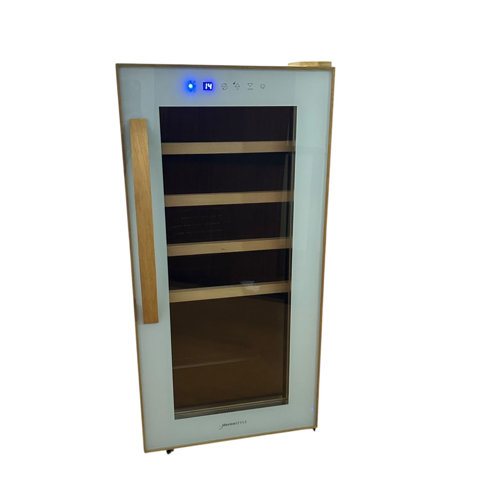 【関東送料無料】deviceSTYLE ワインセラー CF-C15W-K 2021年製