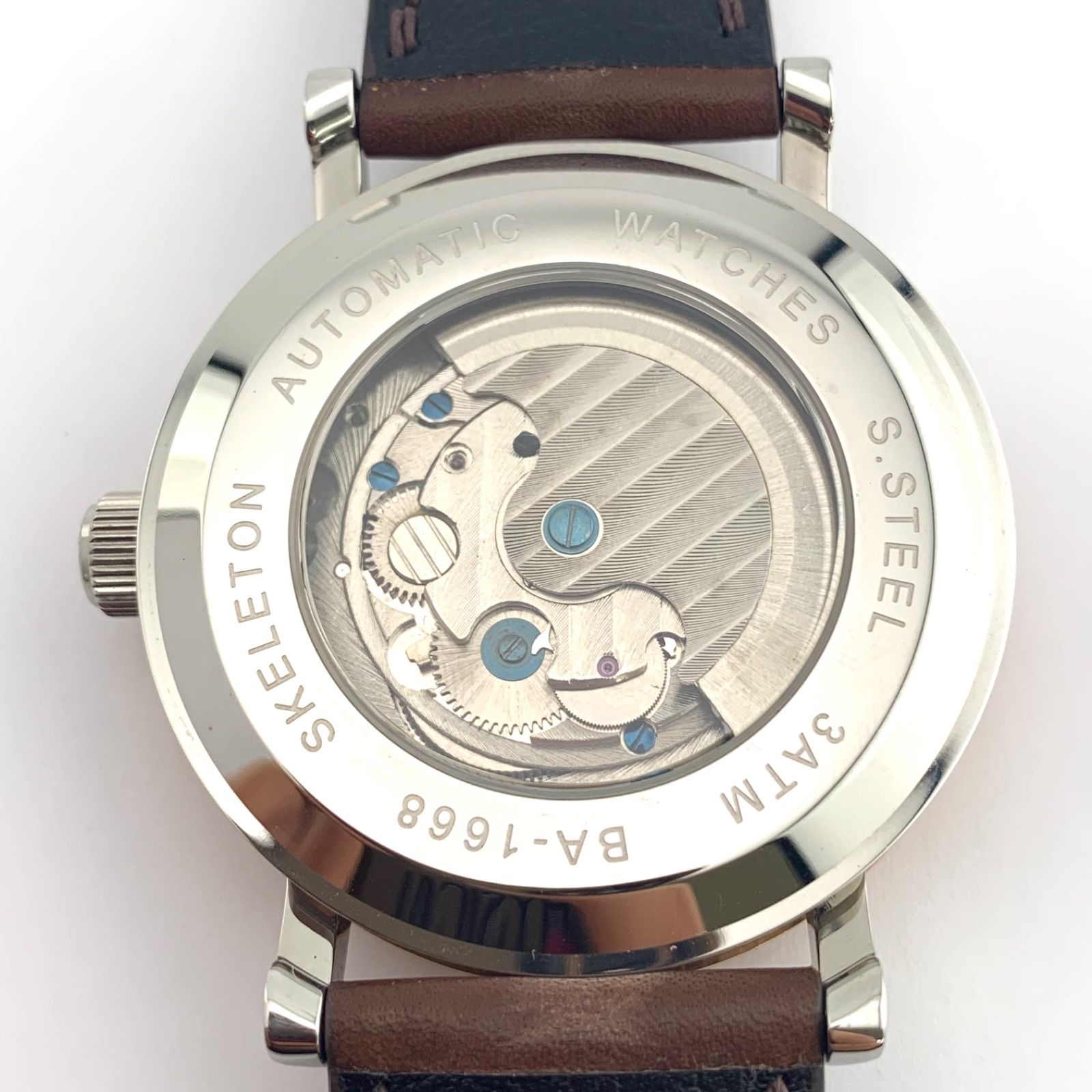 新品】BROOKIANA BA-1668 自動巻き時計 ホワイトダイヤル - メルカリ