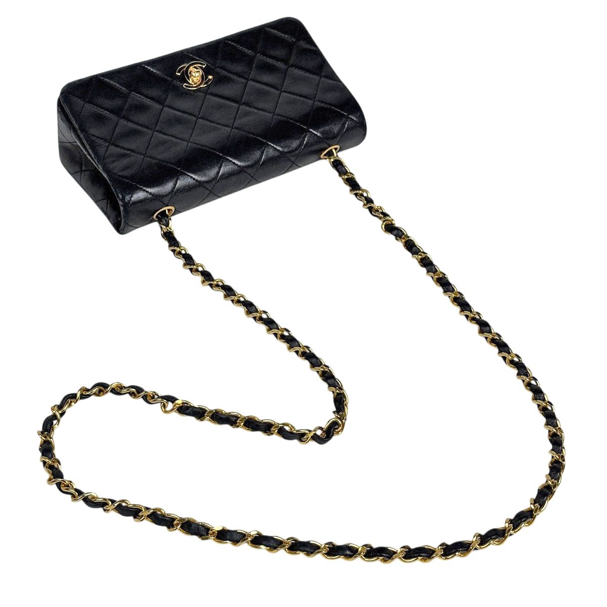 シャネル CHANEL ミニ マトラッセ シングルフラップ チェーン ココ