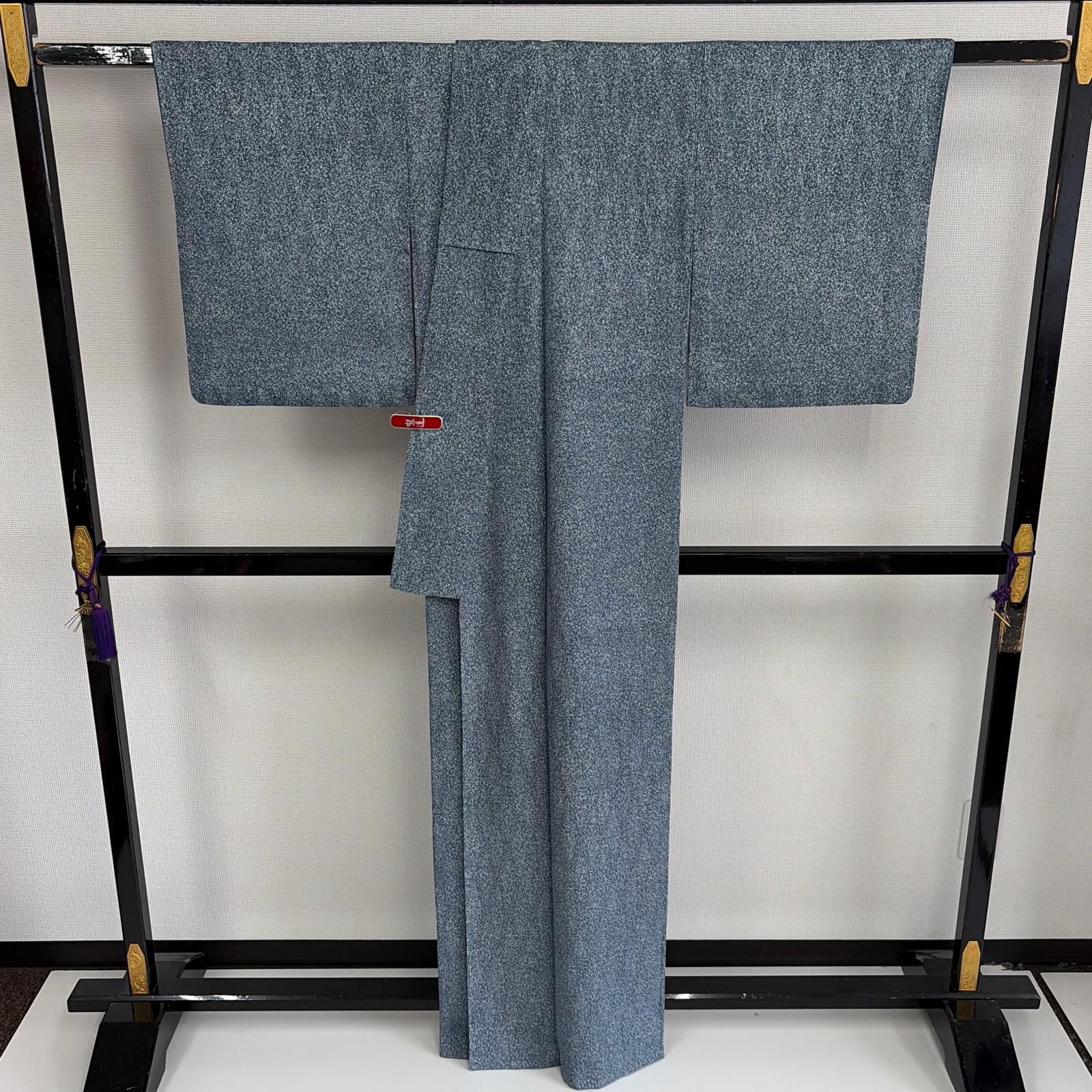 叩き染め 小紋 正絹 紋なし 素敵な色味 袷 着物 MK-7497 - メルカリ