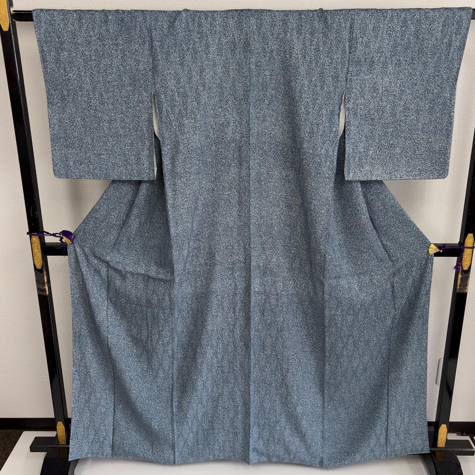 叩き染め 小紋 正絹 紋なし 素敵な色味 袷 着物 MK-7497 - メルカリ