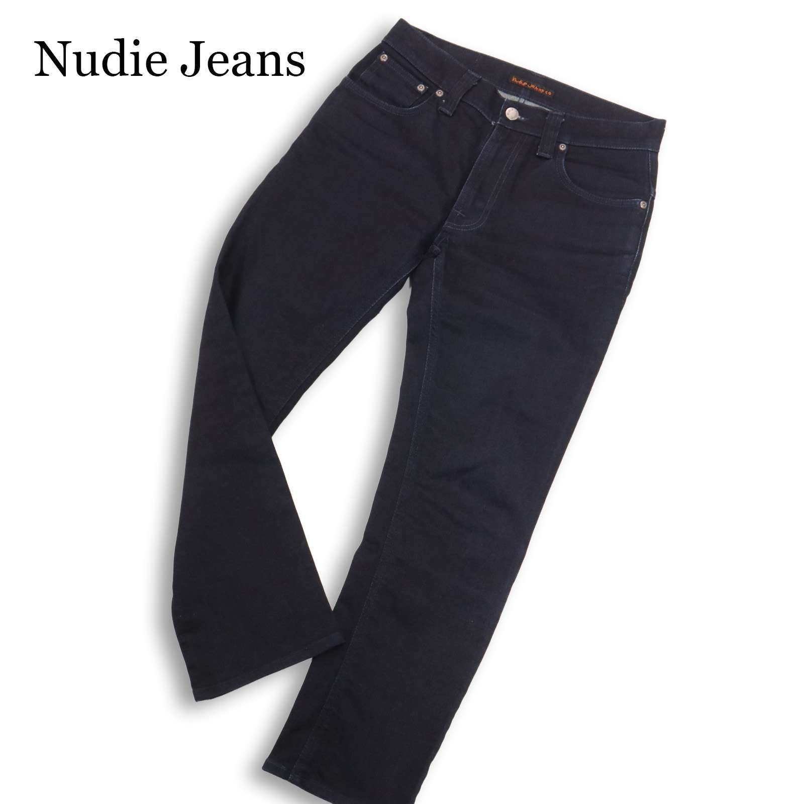 イタリア製☆ Nudie Jeans ヌーディージーンズ 【THIN FINN】 濃紺 