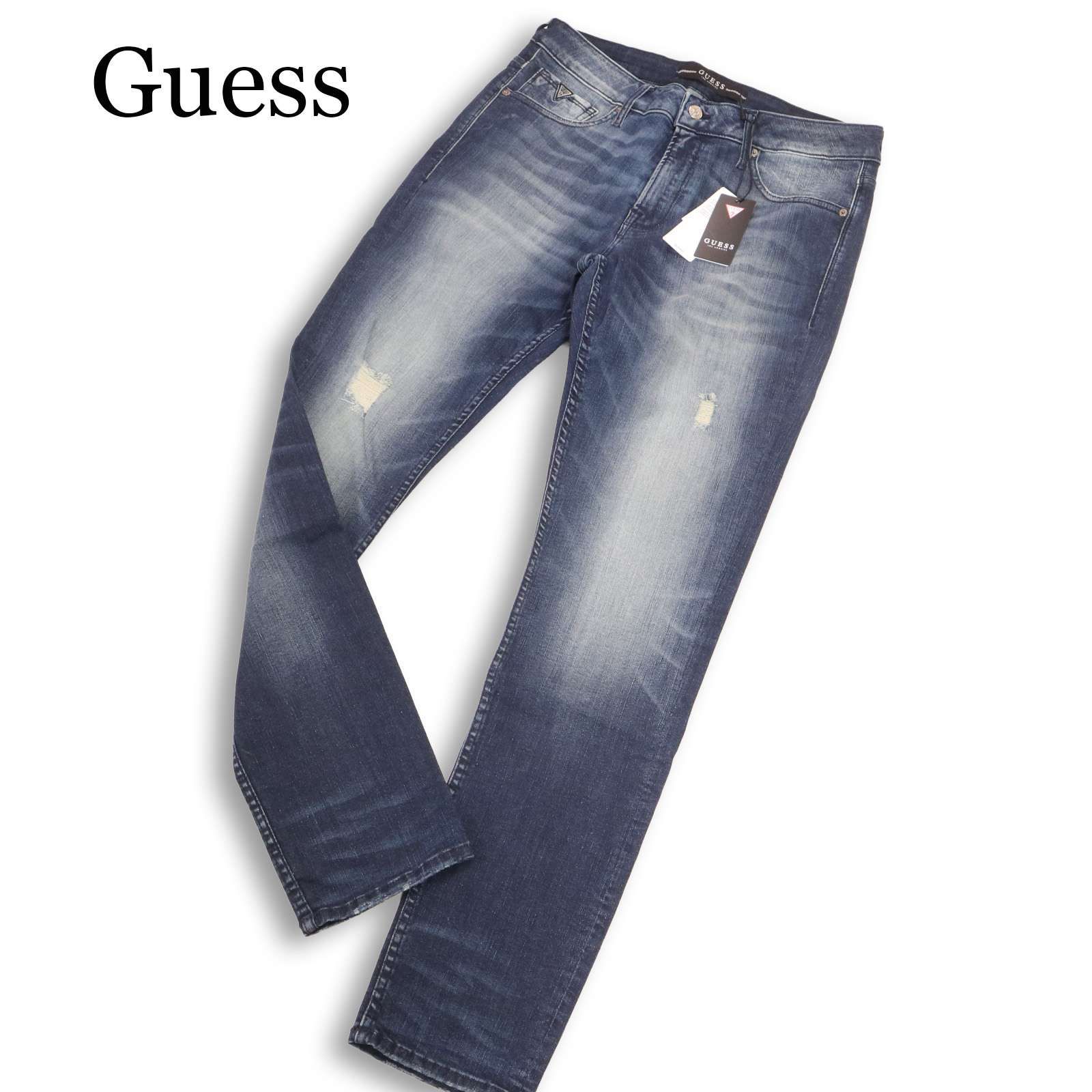 GUESS/ゲス ダメージデニムパンツ サイズ32 GUESS Originals Denim 