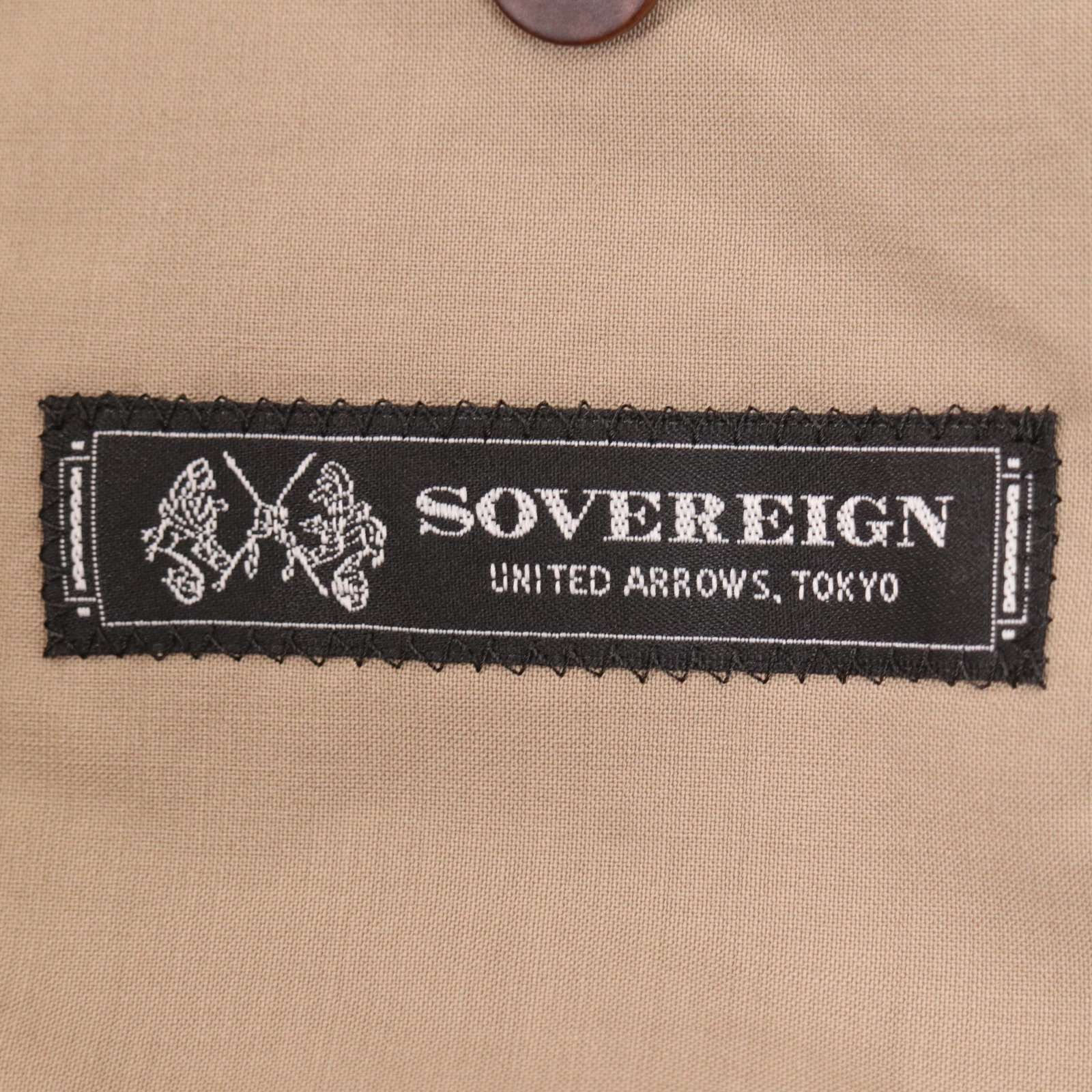 SOVEREIGN ソブリン ユナイテッドアローズ 通年☆ 2B W/TRO アンコン