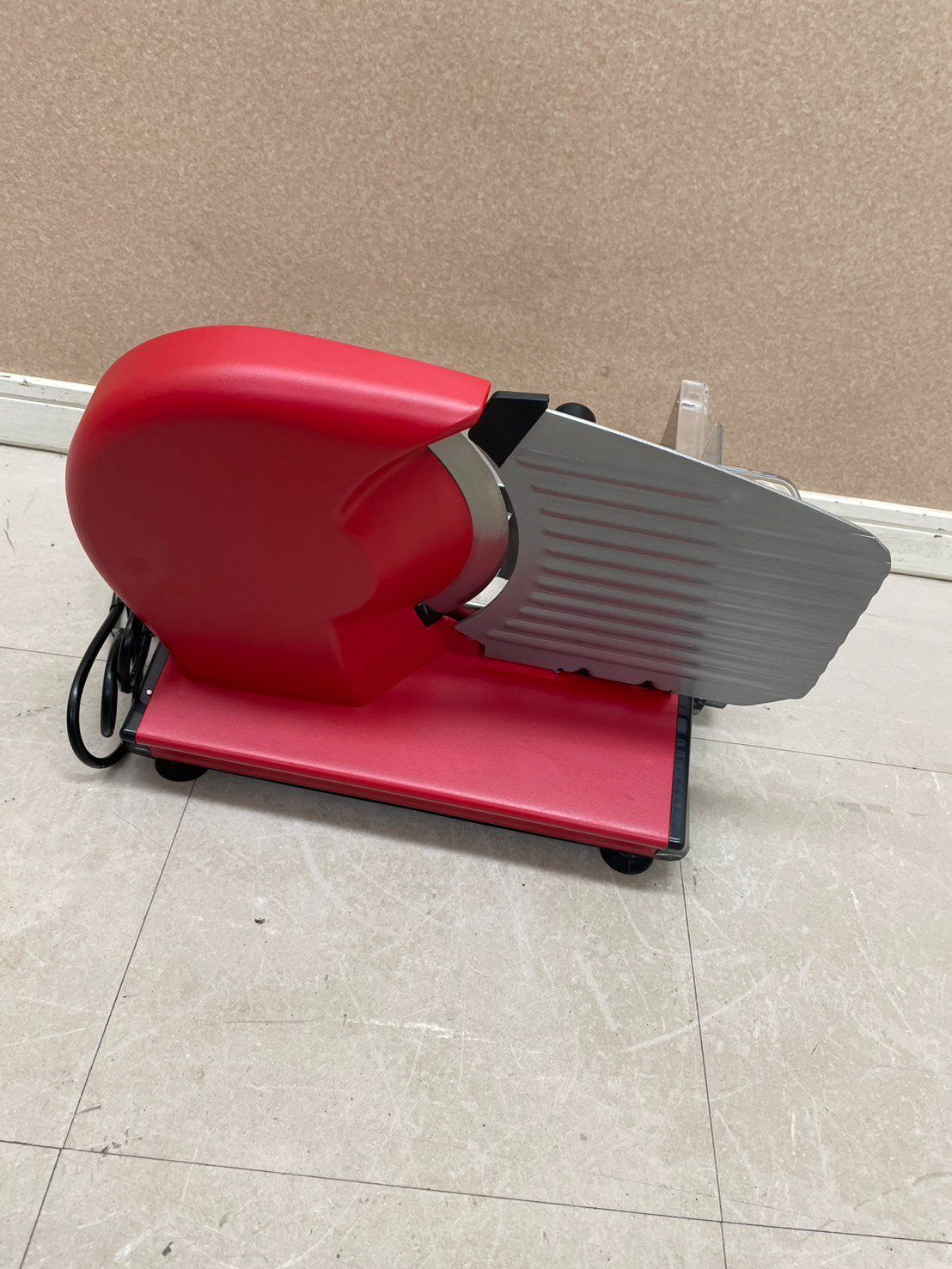 ミナト 家庭用ミートスライサー HMS-220 レッド ミナト 家庭用ミート