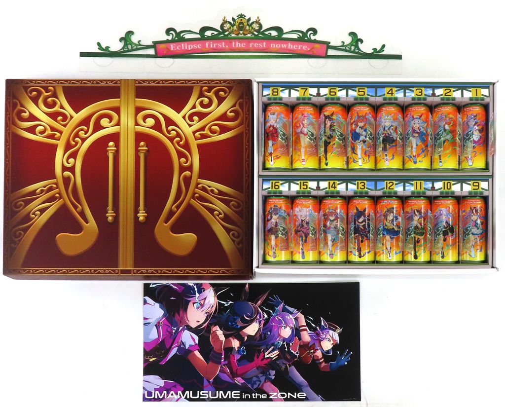 ウマ娘ZONE 完全制覇 コンプリートセット 新品未開封 ゲート ポスター 付き キャラクターグッズ 【】グッズセット 全16種完全制覇コンプリート