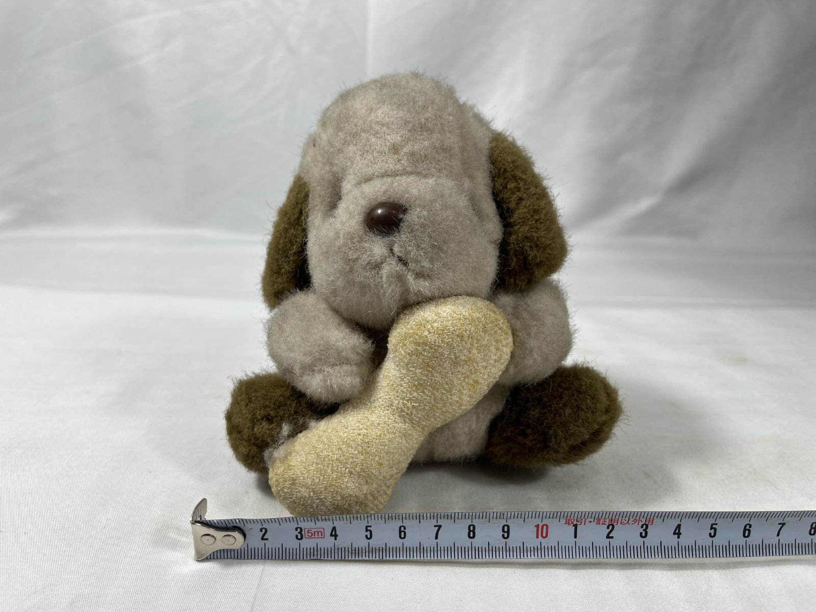 【激レア】昭和　レトロ　ハニートイズ　当時物 犬 ぬいぐるみ HoneyToys ハニートイズ 犬のぬいぐるみ 日本製 ぬいぐるみ 犬 動物