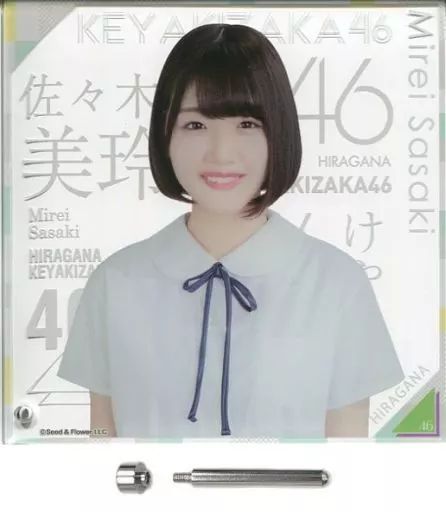 【中古】アクリルスタンド・アクリルパネル 佐々木美玲(けやき坂46) アクリルボード 2018年Loppi・HMV予約限定