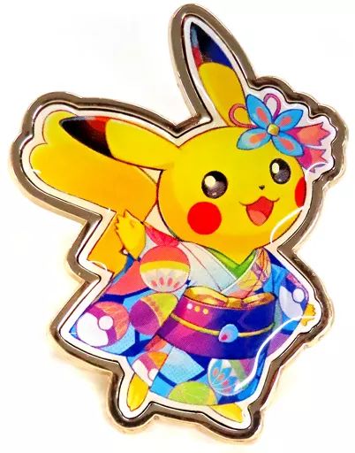 数量限定商品 【中古】バッジ・ピンズ 加賀着物のピカチュウ ピンズ