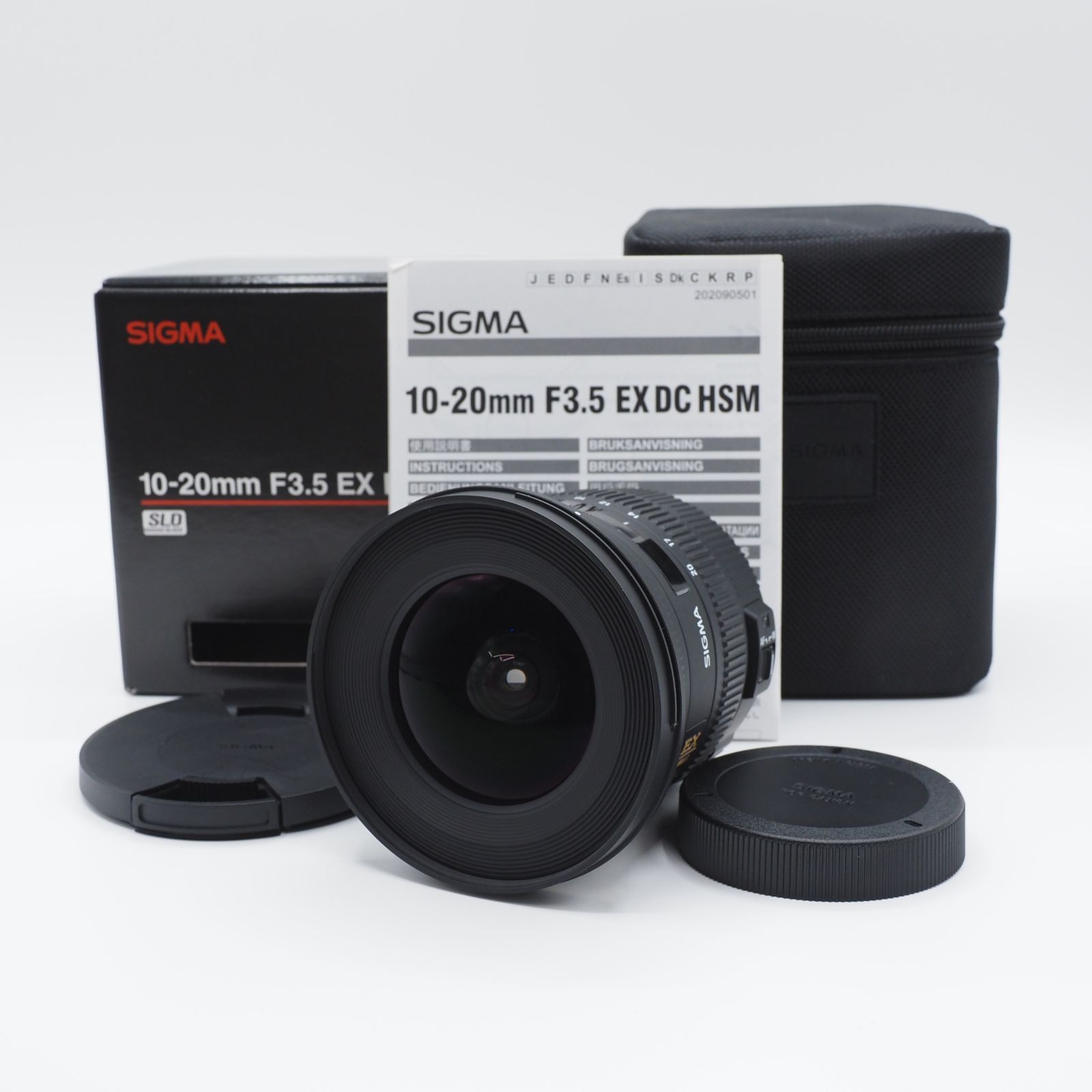 SIGMA シグマ 10-20mm F3.5 EX DC HSM キヤノン用 APS-C専用 新品級 