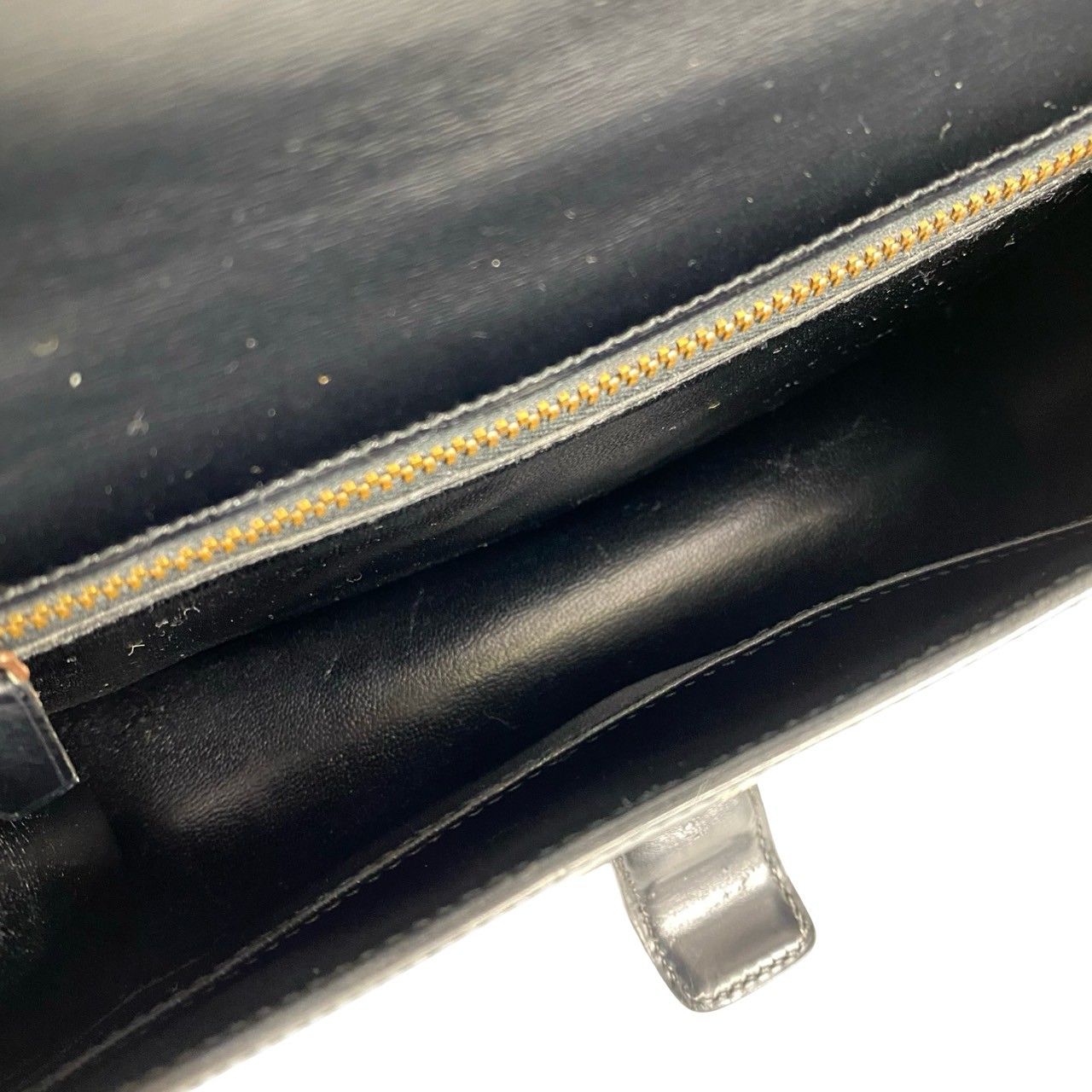 極 美品 〇K 刻印 HERMES エルメス ヴィンテージ ソローニュ ボックス 