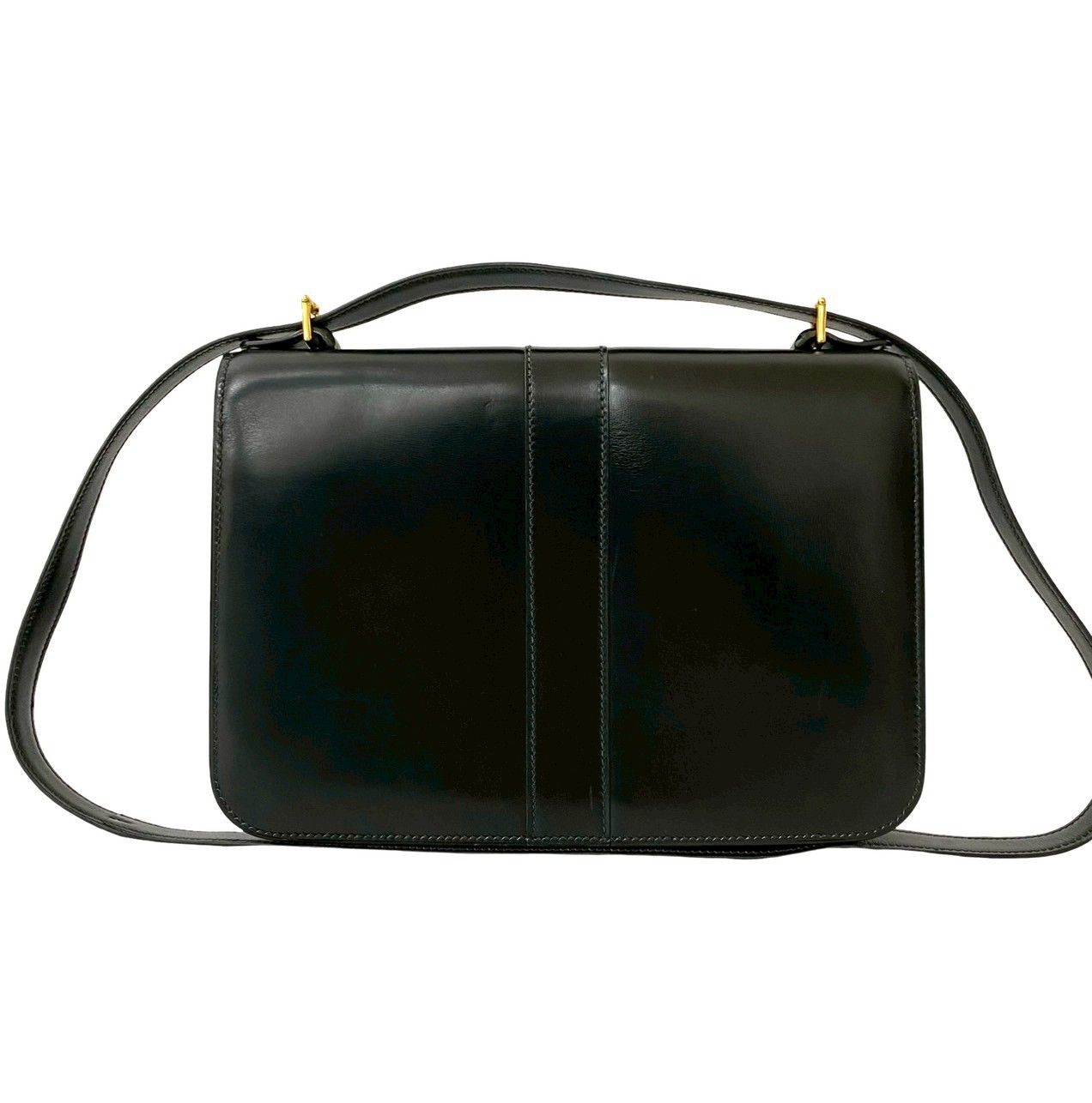 極 美品 〇K 刻印 HERMES エルメス ヴィンテージ ソローニュ ボックス 