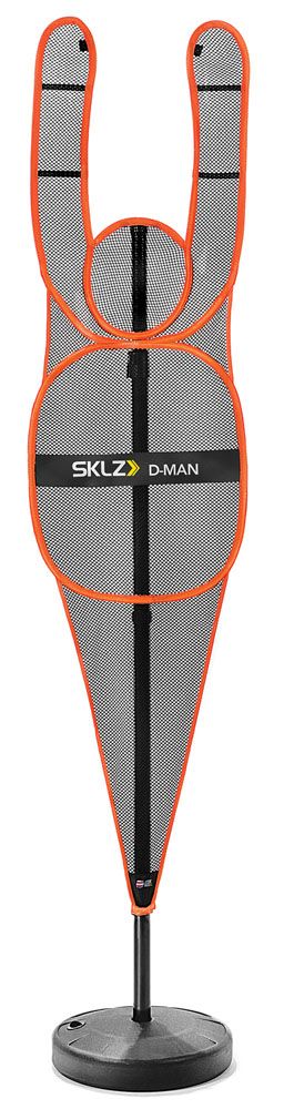 スキルズ SKLZ バスケット ディフェンスマネキン D-MAN ディーマン 練習器具 トレーニング オフェンス ポータブル 軽量 組立簡単 ソロ練習 人型 トレーニング 部活 クラブ チーム 0415 -