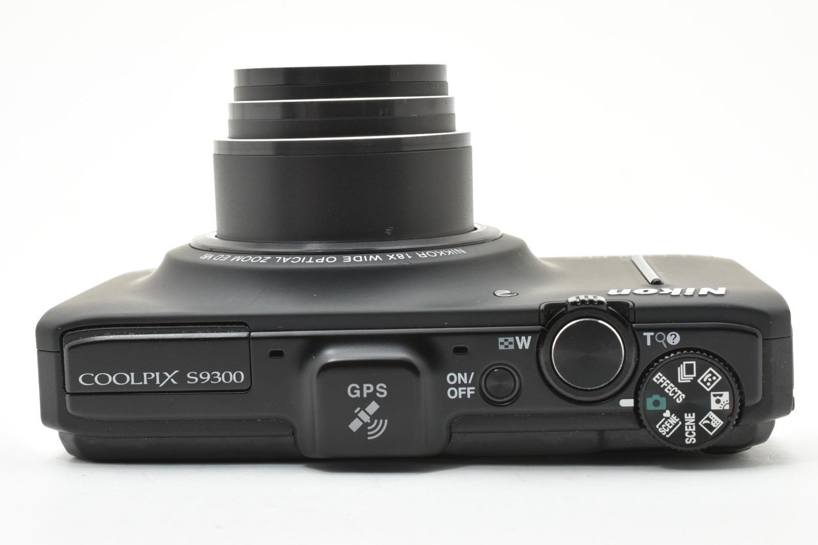 D18[7583C]6 ニコン Nikon COOLPIX S9300 ブラック - メルカリ