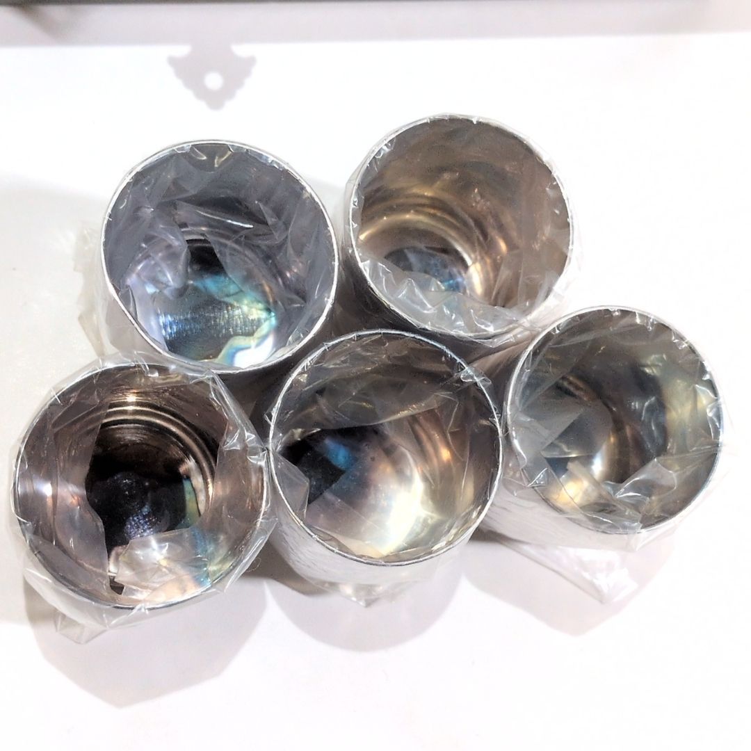 和光 WAKO 純銀 ぐい呑み お猪口 5点セット 槌目 酒器 161g - メルカリ
