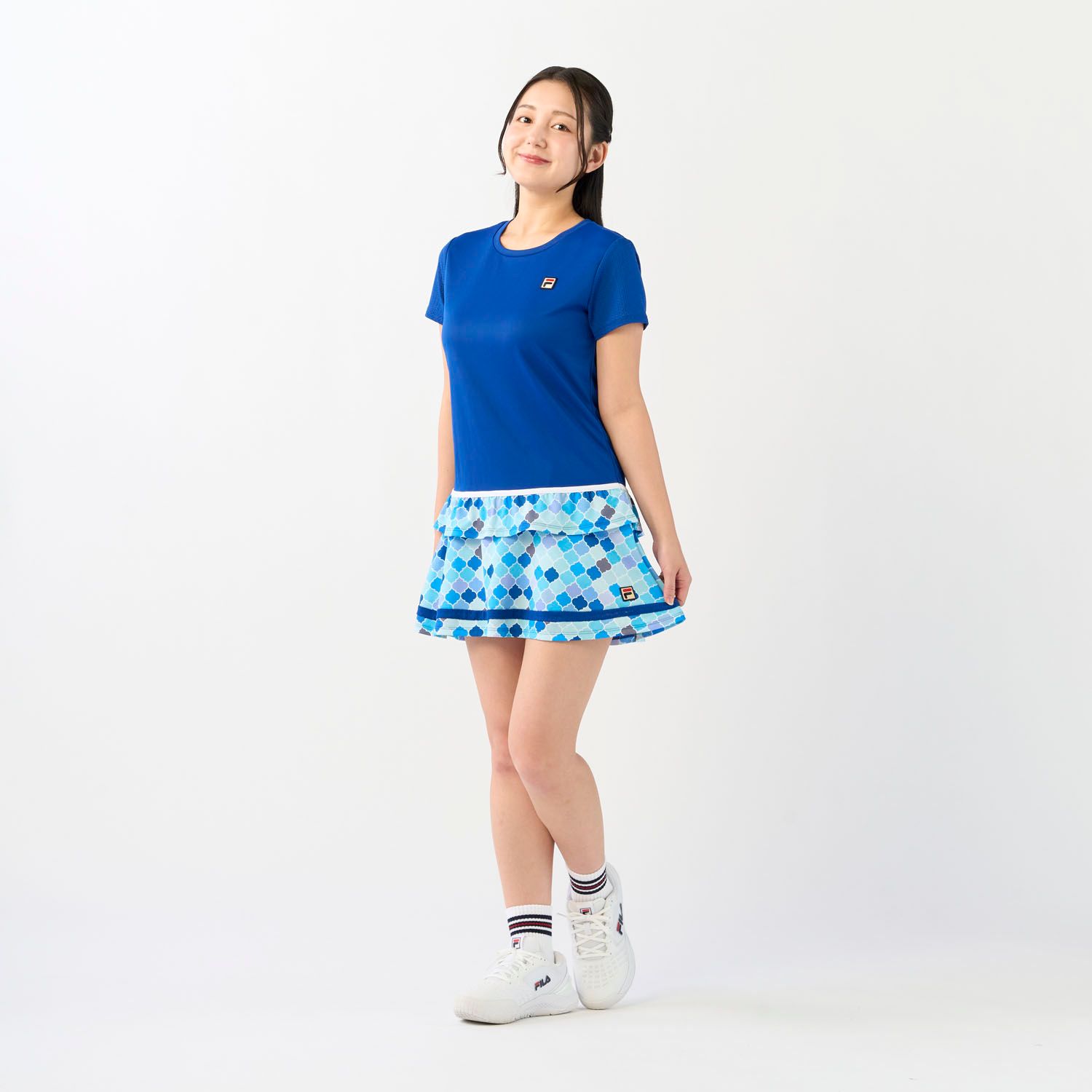 フィラ] テニス スコート 吸水 速乾 UVカット 未使用　M 折り紙アニマル柄 フィラ] テニス スコート 吸水 速乾 UVカット 未使用 M 折り紙アニマル