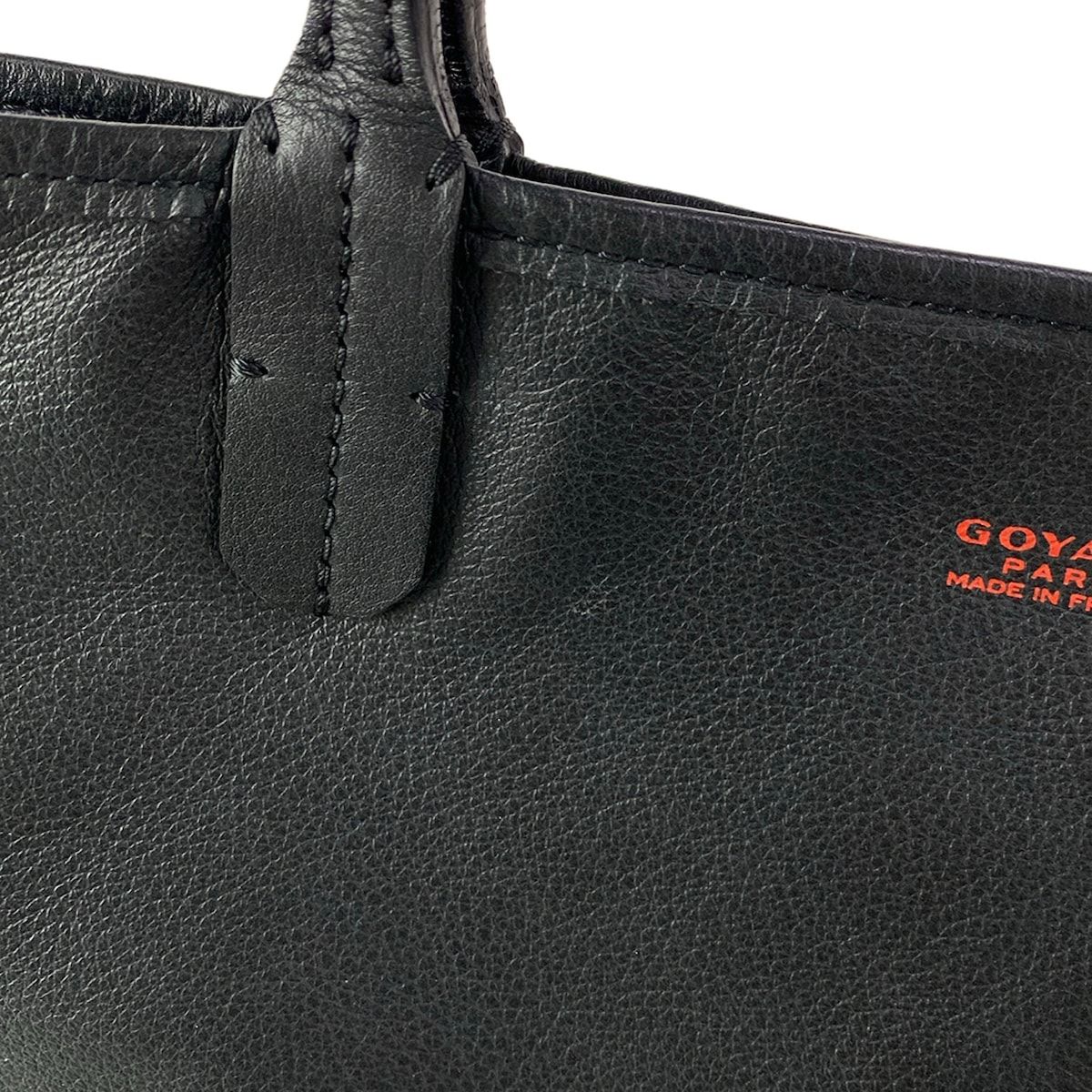 GOYARD(ゴヤール) トートバッグ アンジュミニ 黒×白×ブラウン 
