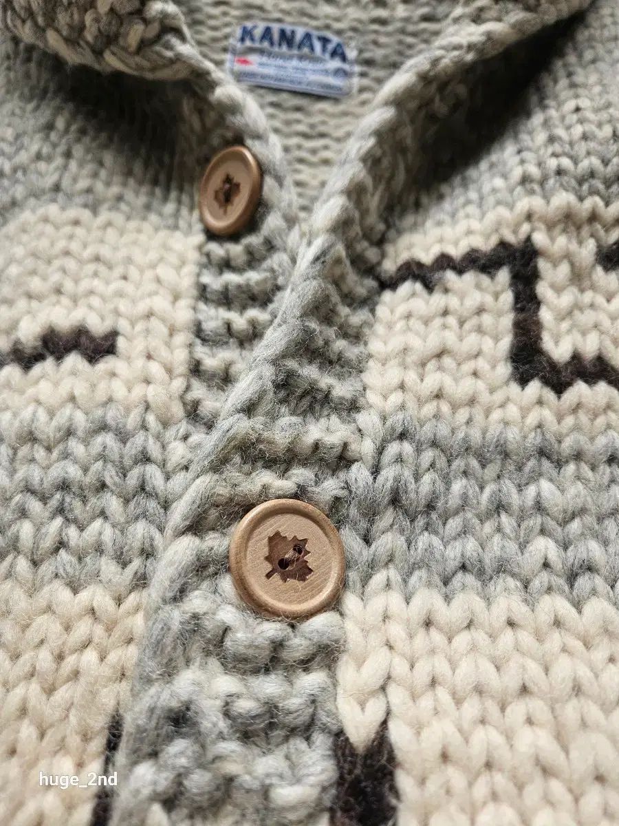 KANATA Hand Knits ショールカラーニット - メルカリ
