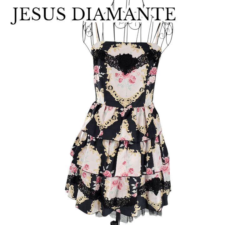 JESUS DIAMANTE ジーザスディアマンテ ドールミニワンピース ドレス JESUS DIAMANTE ジーザスディアマンテ ドールミニワンピース ドレス