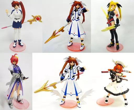 中古】トレーディングフィギュア 全6種セット 「SR 魔法少女リリカル 