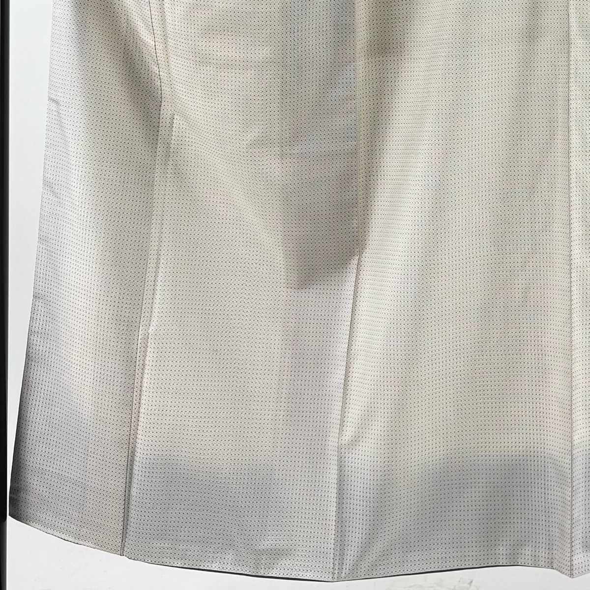 紬 身丈151.5cm 裄丈64.5cm 正絹 秀品 【中古】 紬 身丈151.5cm 裄丈64.5cm M 袷 梅 枝花 焦茶色 正絹 秀品｜中古