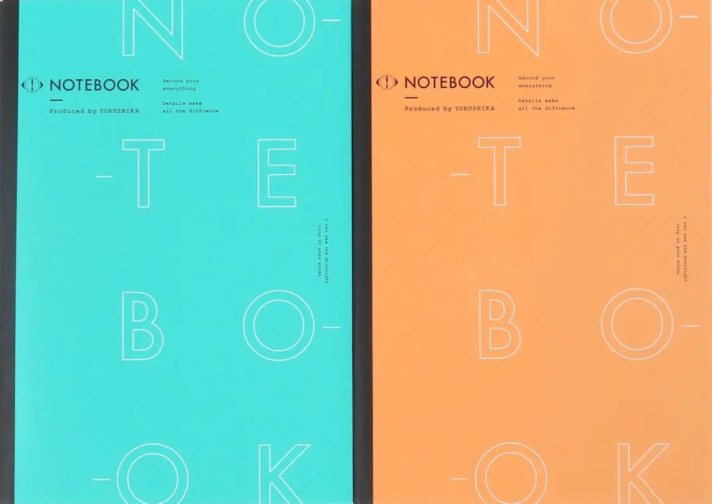 [Used] Note/Memo Pad Yorushika Amy x Elma Notebook 2 Book Set “Yorushika LIVE TOUR 2019 “Moonlight”