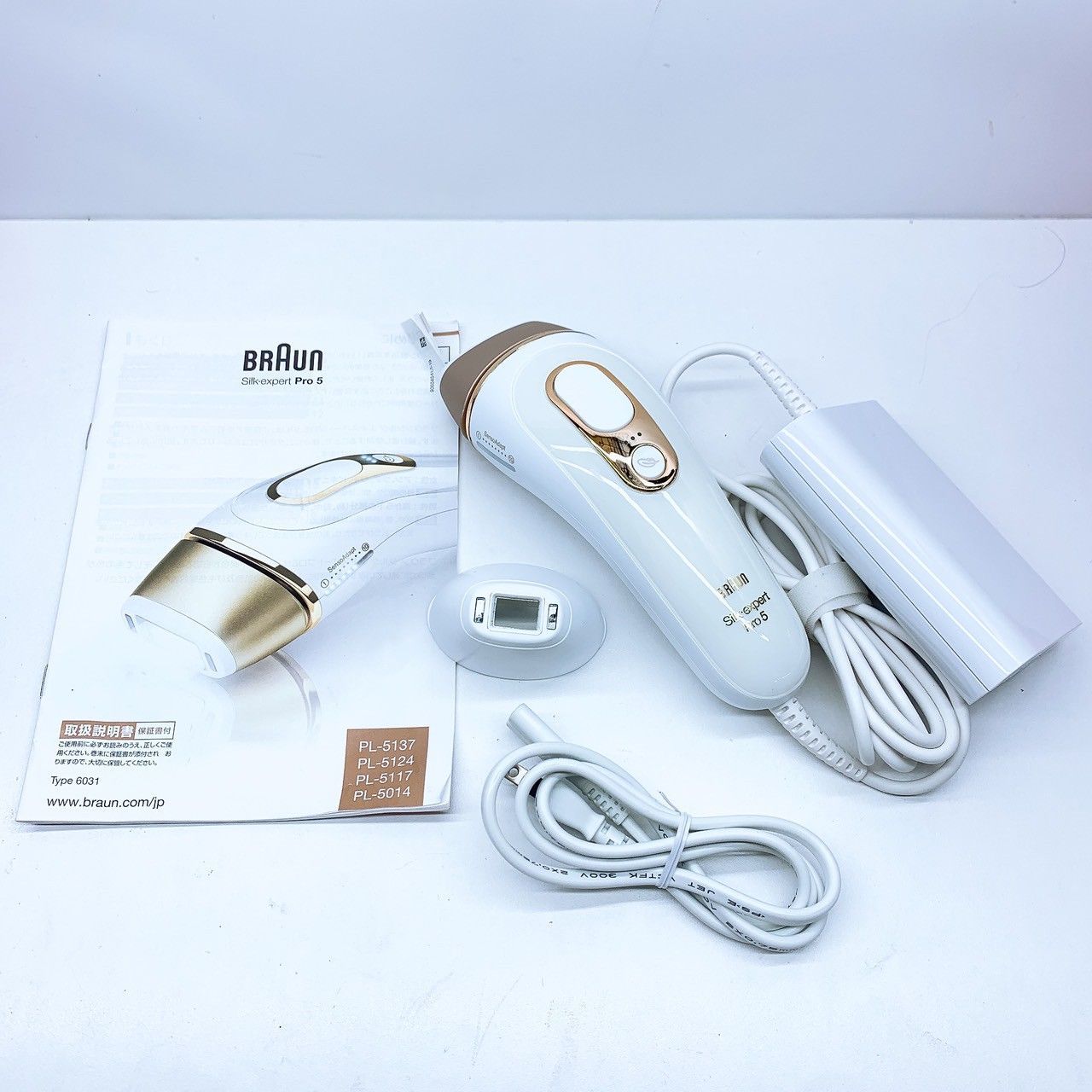 ほぼ未使用＊付属品完備》 ブラウン シルク エキスパート Pro 5 PL 