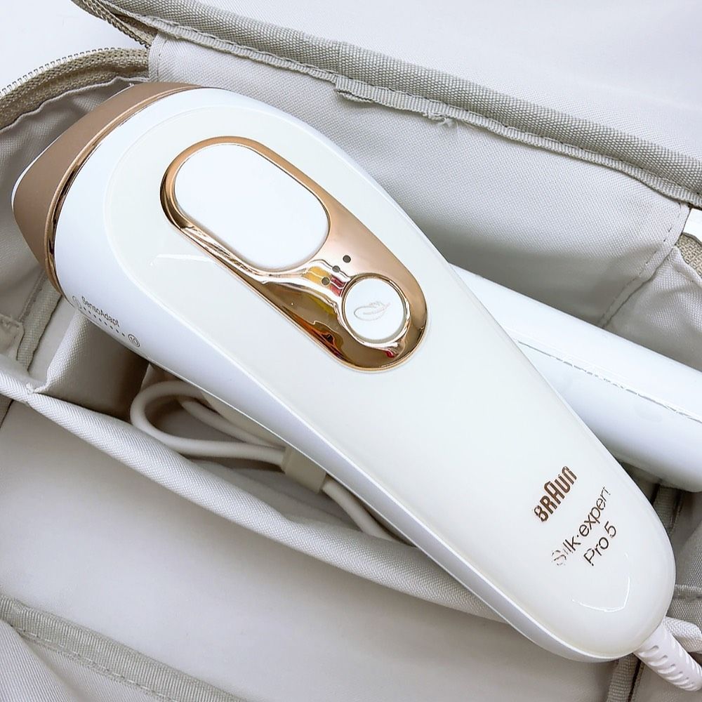 ほぼ未使用＊アタッチメント2つ付き》 ブラウン シルク エキスパート