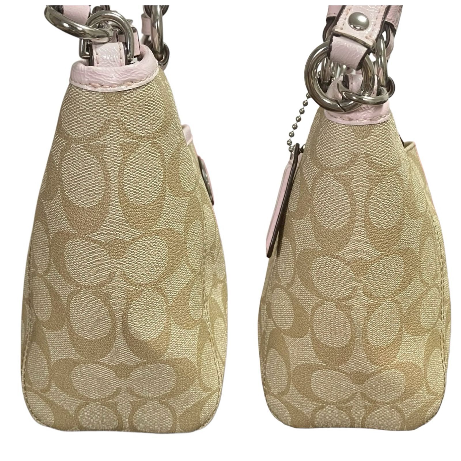 MY0539】【訳あり】COACH コーチ 2way トートバッグ ショルダーバッグ