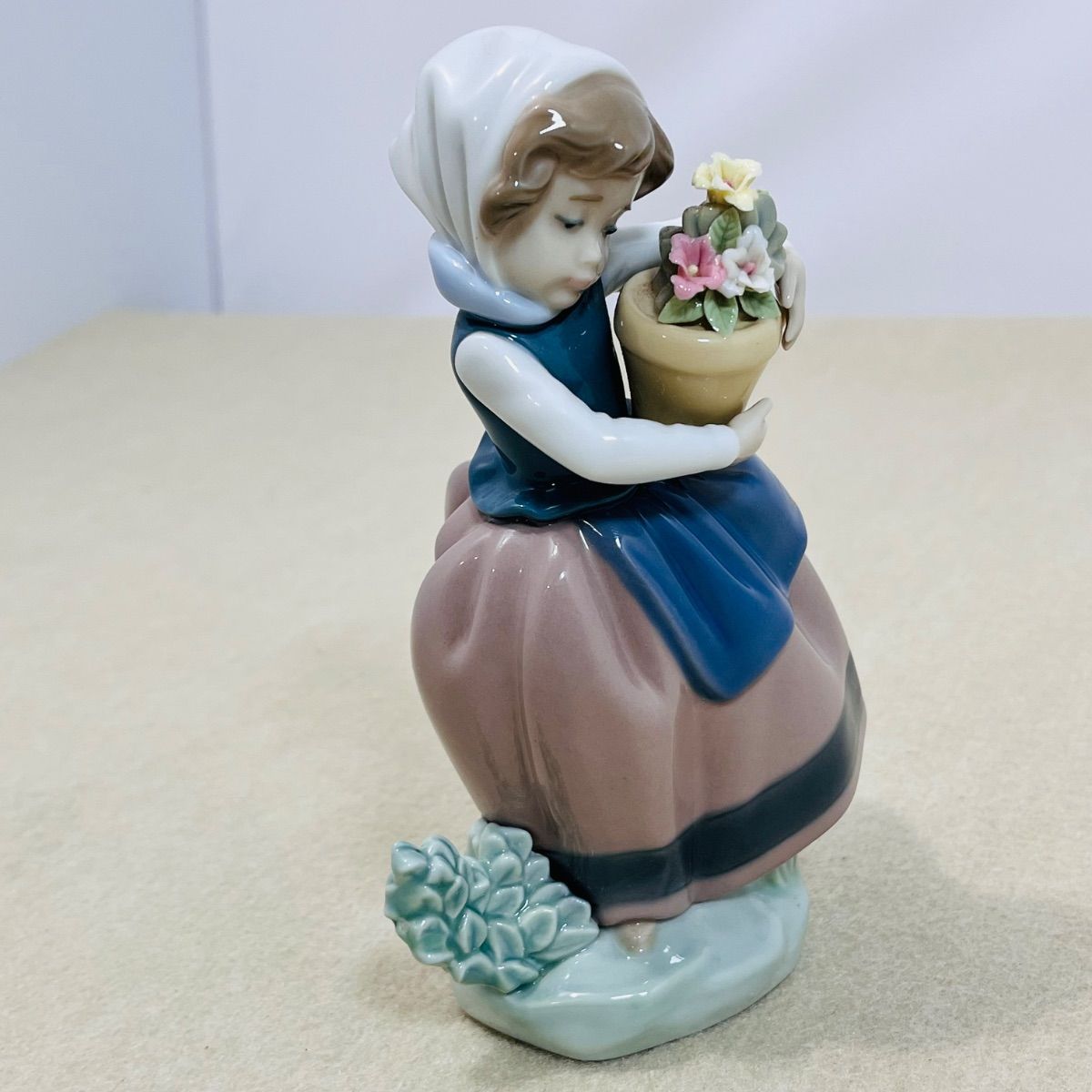 美品LLADRO リヤドロ 5003 お散歩 陶人形⁄レース陶器⁄スペイン
