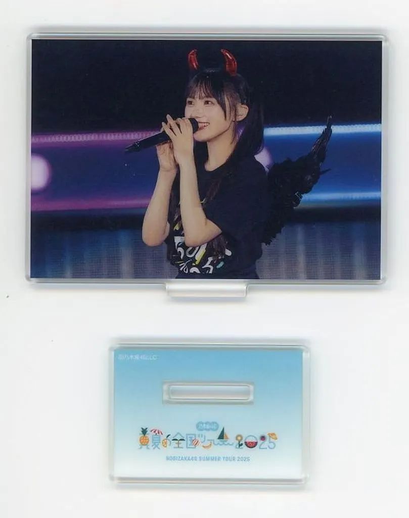 乃木坂46 川崎 桜 のぎBOX A/W 2025 フォトパネル アクスタ 中古】アクリルスタンド・アクリルパネル 川崎桜(乃木坂46) 真夏の全国