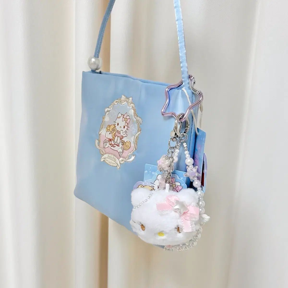 ハローキティ　ミルキーリボン&パールストラップ ハロ－キティリボンストラップ｜WEGO（ウィゴー） – WEGO ONLINE STORE