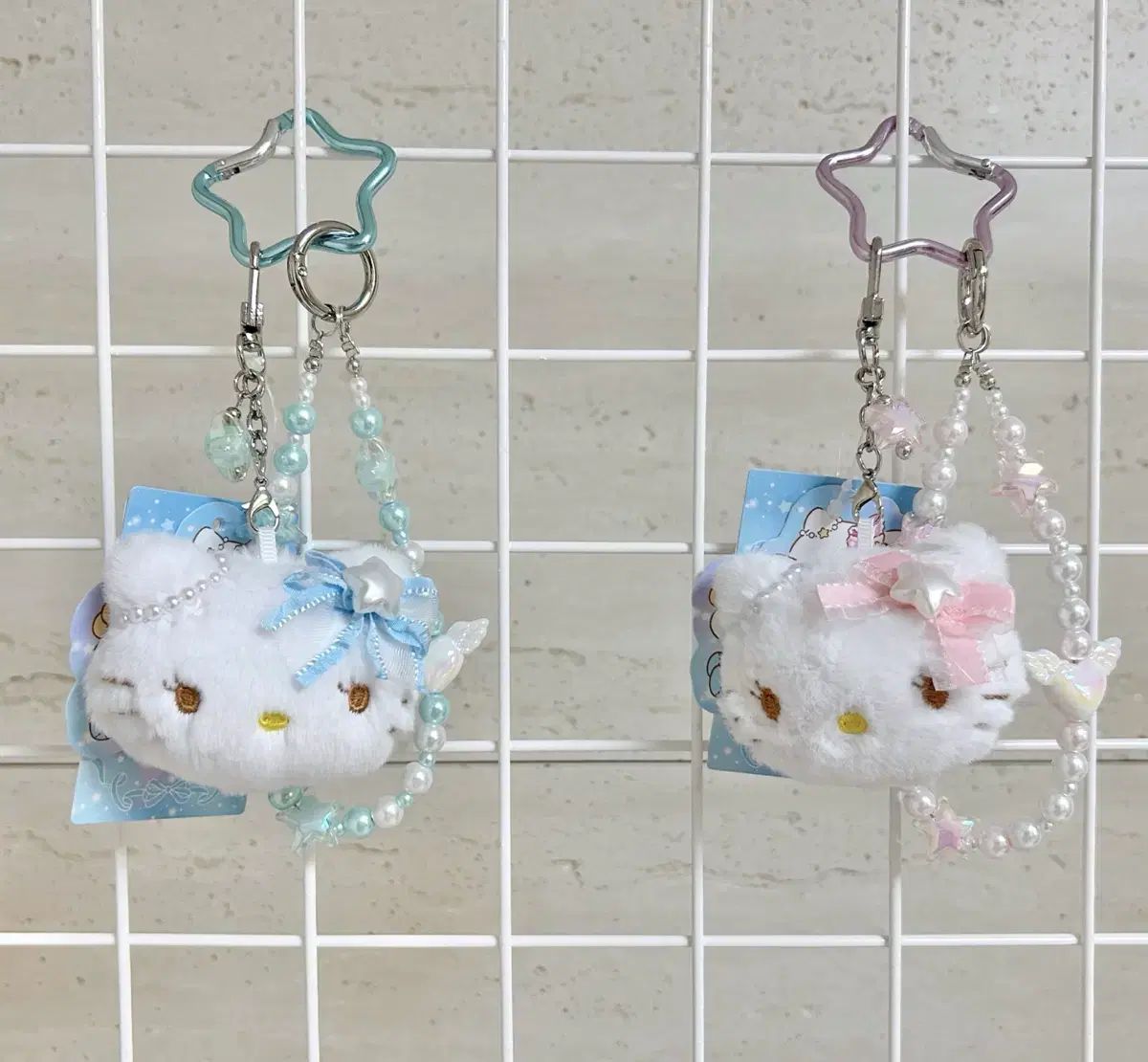 MINISO HELLOKITTY ラブリストストラップ ハローキティ星パールリボン