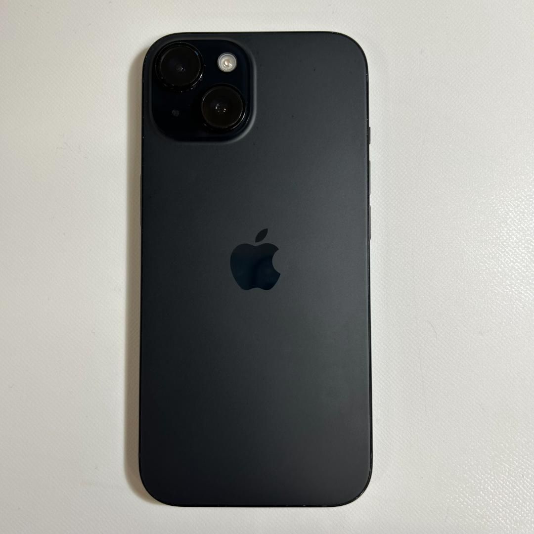 iPhone 15 128GB SIMフリー 中古 ブラック - メルカリ