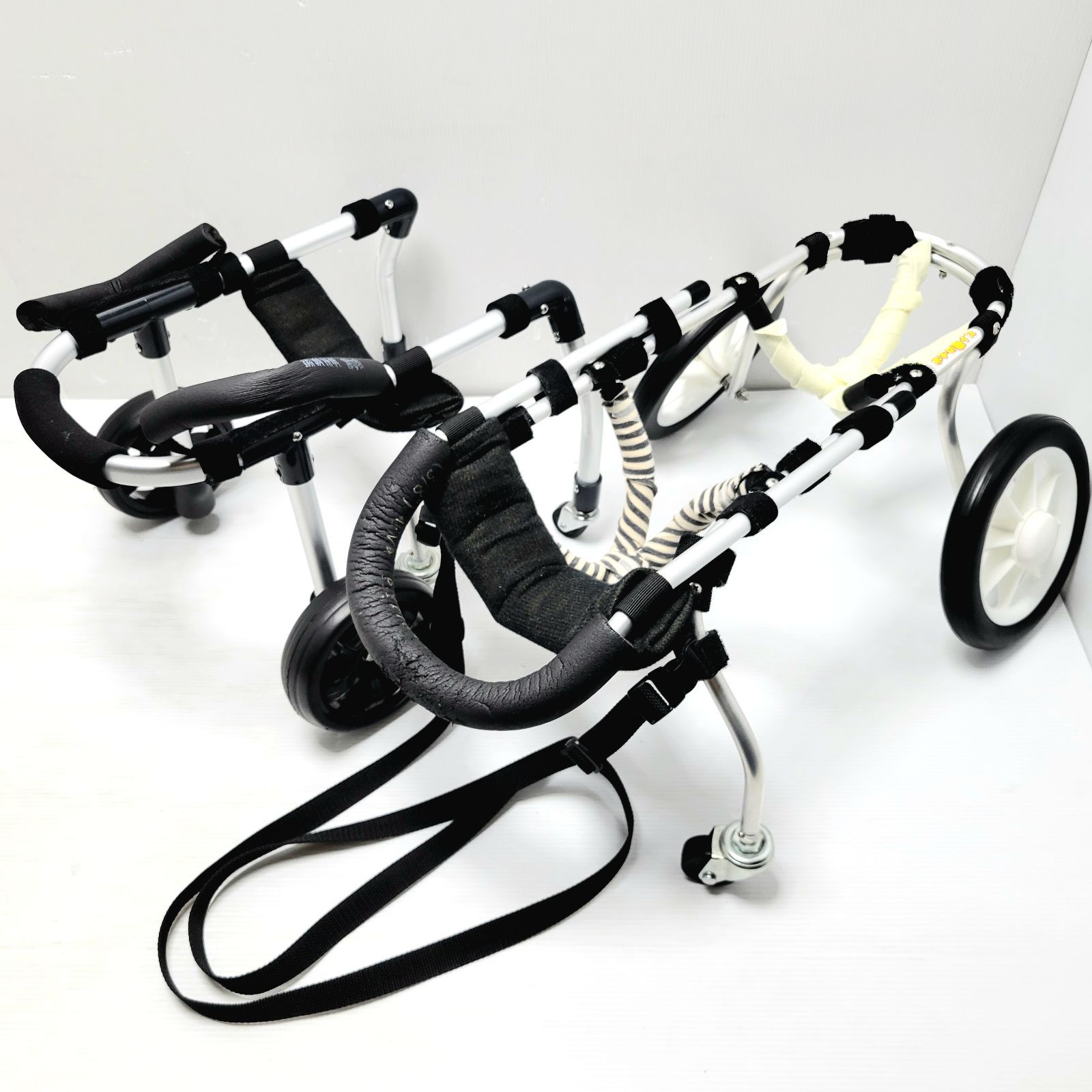 【正常動作品】ポチの車イス含む 犬用車椅子 2台セット 小型犬 リハビリ 歩行補助 予備にも