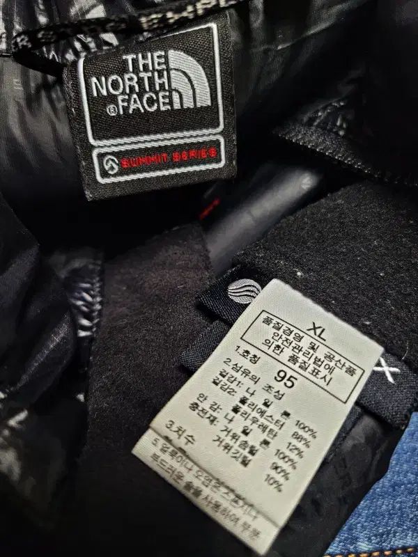 THE NORTH FACE ザノースフェイス 光沢ブラック サミット800 グース
