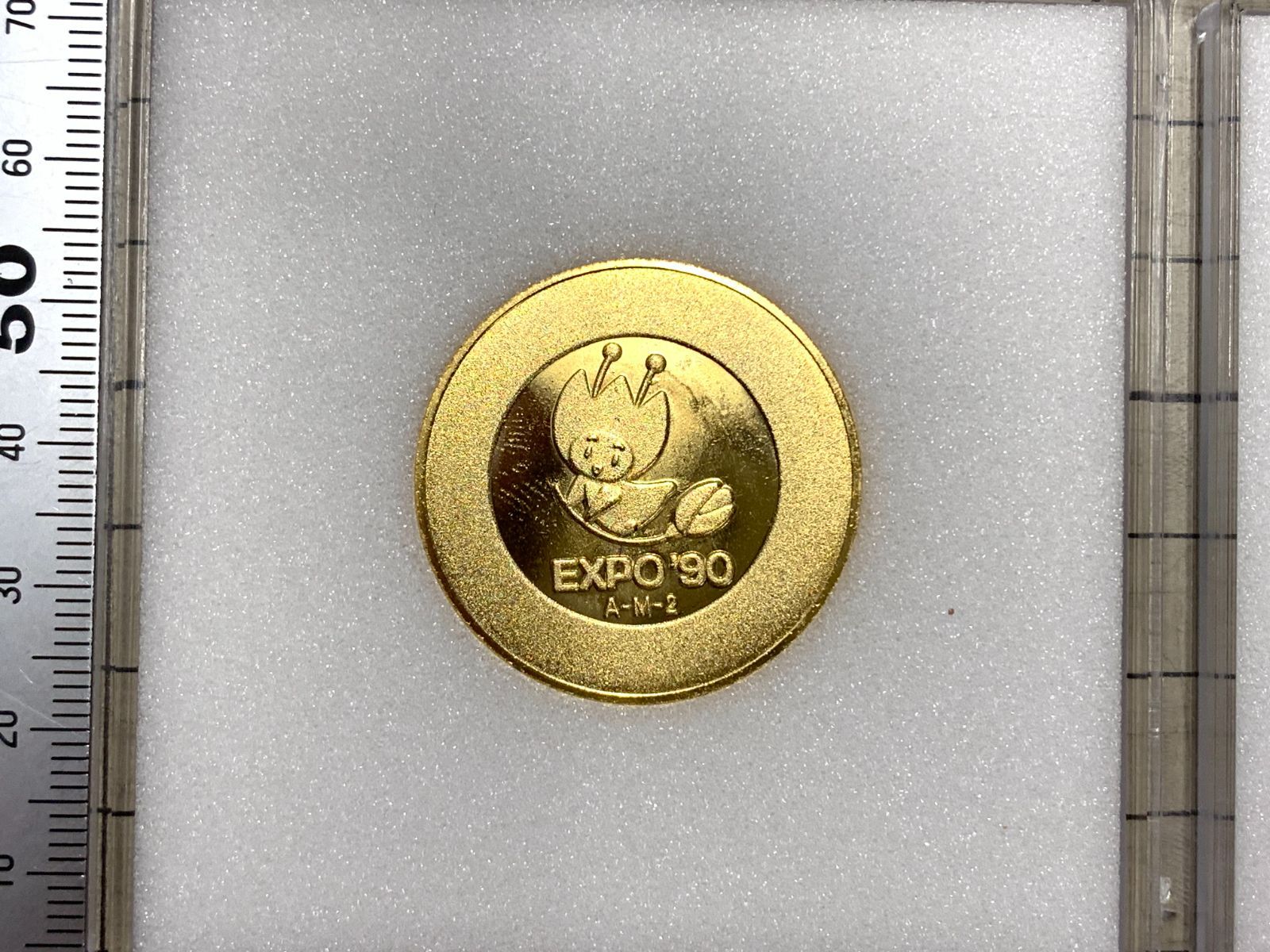 EXPO90 国際花と緑の博覧会 大阪万博 記念メダル 金銀メダル 記念品