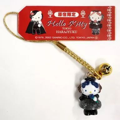 中古】キーホルダー・マスコット(キャラクター) キティ(ゴスロリ