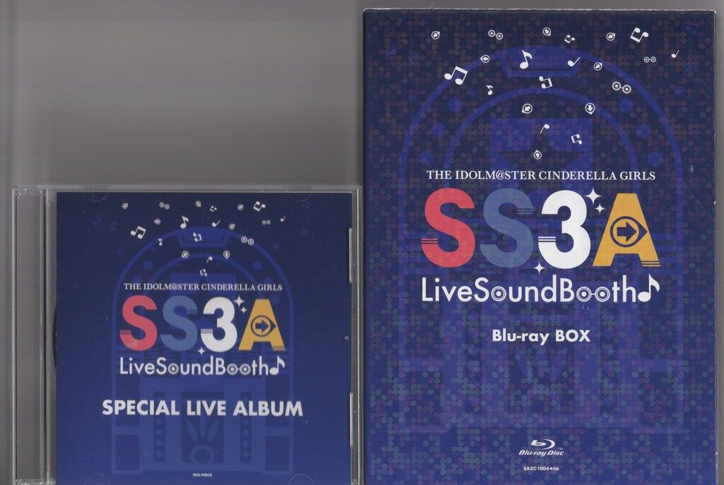 ライブ/イベントBlu-ray CMS:CD付)シンデレラガールズ SS3A Live Sound 