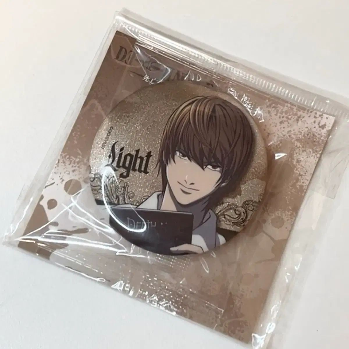 DEATH NOTE(デスノート) 夜神 月(ライト) コメント グリッター 缶 